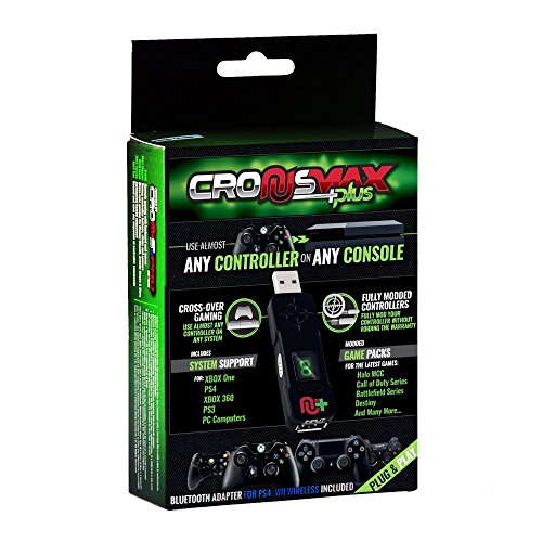 CronusMax Игровой адаптер Plus Cross Cover для PS4 PS3 Xbox One Xbox 360 ПК с Windows