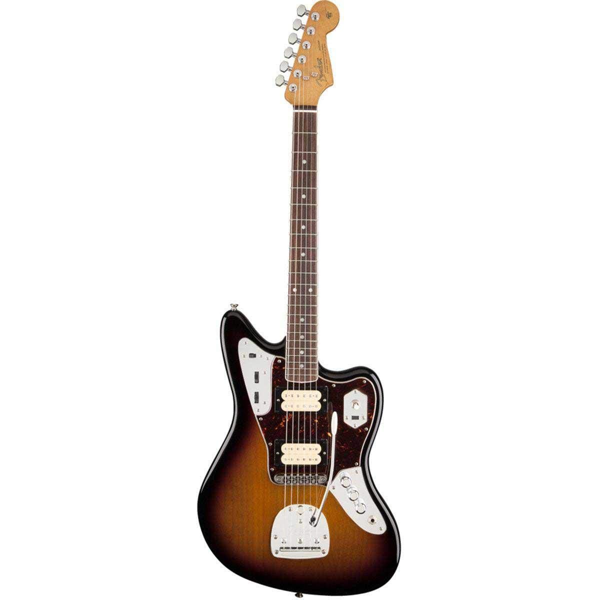 Fender Kurt Cobain Jaguar LH NOS 3 Tone Sunburst Solid-Body Electric Guitar