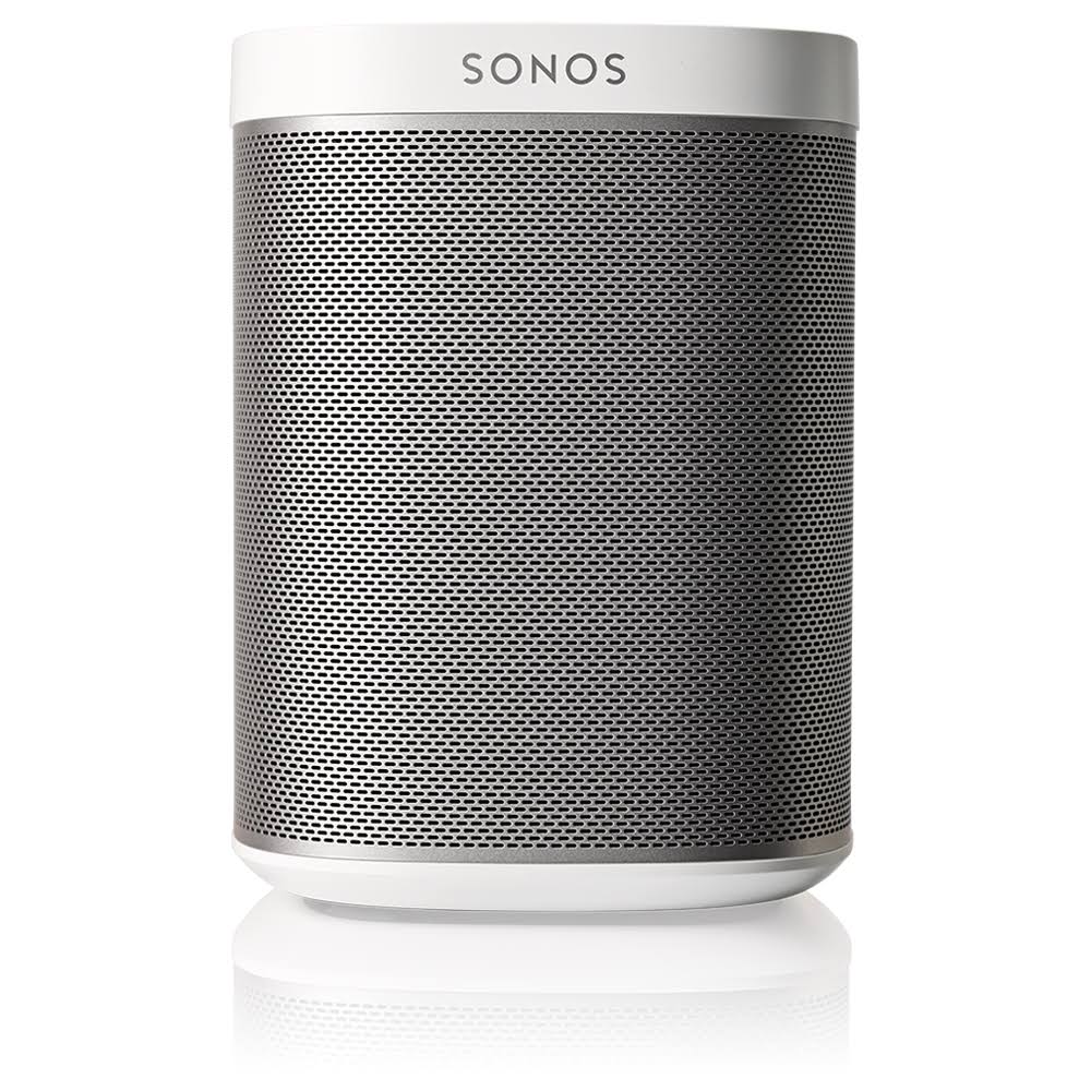 Sonos PLAY: 1 компактный беспроводной интеллектуальный динамик для потоковой передачи музыки (белый)
