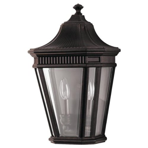 Feiss Cotswold Lane Two Light Outdoor Wall Lantern Fini...