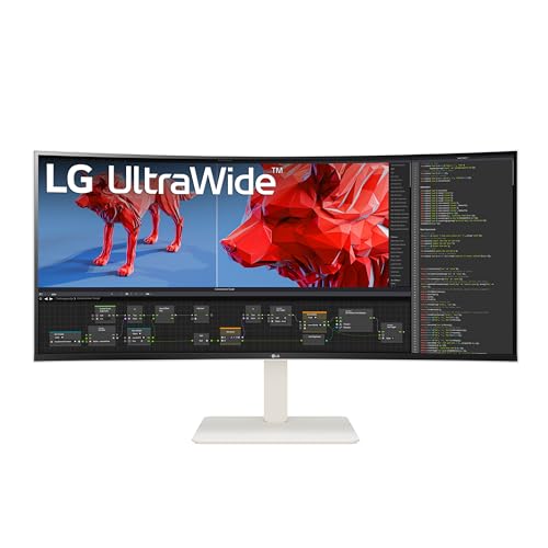 LG 38WR85QC-W 38-дюймовый изогнутый сверхширокий...