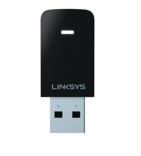 Linksys Двухдиапазонный USB-адаптер MU-MIMO Max-Stream AC600 (WUSB6100M)