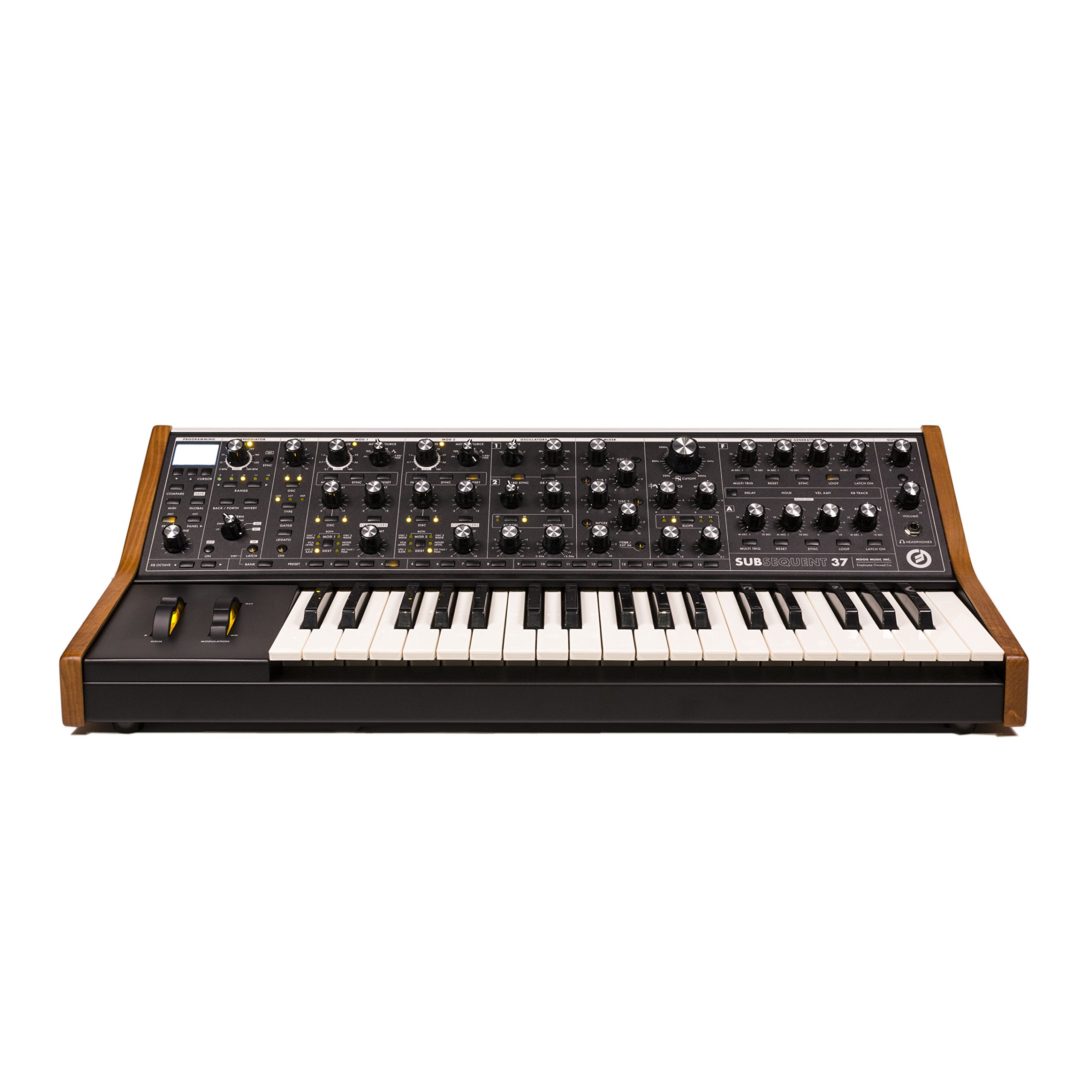 Moog Последующие 37 аналоговых синтезаторов