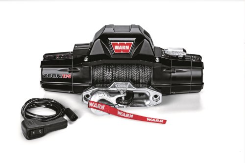 Warn 89611 ZEON 10-S Winch with Synthetic Rope - 10000 lb. Capacity