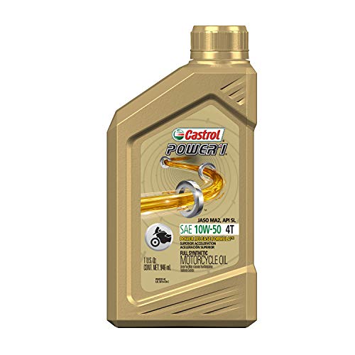 CASTROL 06113 Power1 4T 5W-40 Синтетическое масло для мотоциклов
