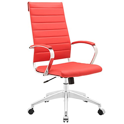 Modway Офисный стул Jive с высокой спинкой - красный + ...