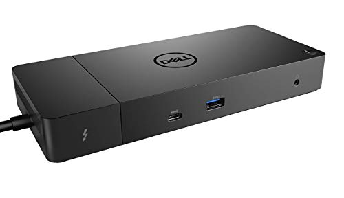 Dell Док-станция WD19TB Thunderbolt с адаптером питания переменного тока 180 Вт (питание 130 Вт) — (ОБНОВЛЕНО)