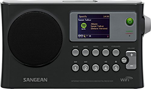 Sangean Интернет-радио WFR-28 / FM-RBDS / USB / сетевой музыкальный плеер Цифровой ресивер с цветным дисплеем