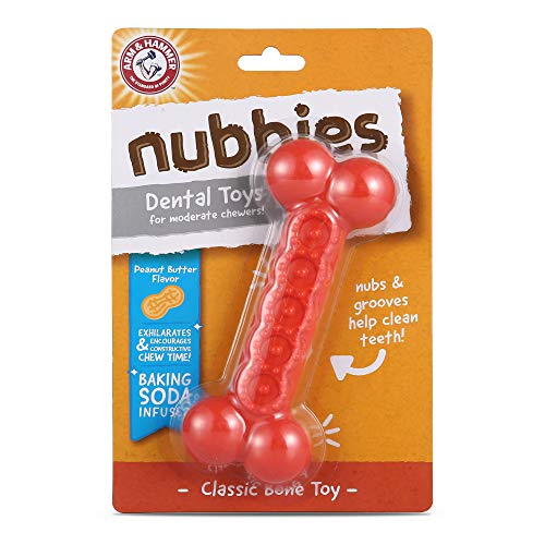  Arm & Hammer для домашних животных Nubsies Duality Bone Стоматологическая игрушка для собак | Лучшая игрушка для жевания...