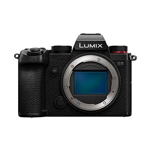  Panasonic LUMIX S5|Камера 4k| Беззеркальная камера| Полнокадровый| Камера L-Mount с откидным экраном (3?) | 5-осевая двойная...