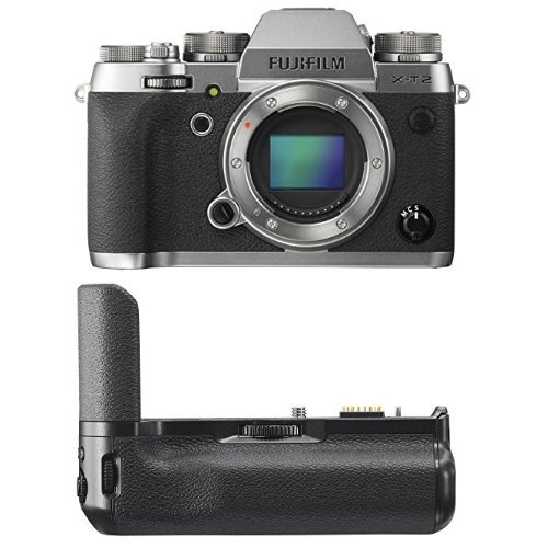 Fujifilm X-T2БеззеркалкаЦифроваякамераТело-графитовое серебро / вертикальное PowerBoosterGrip
