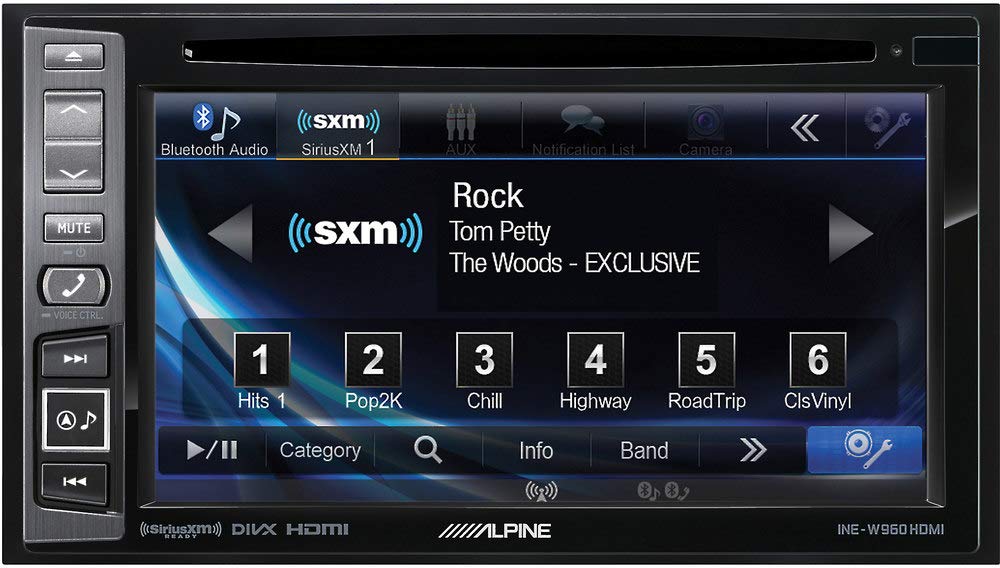 Alpine INE-W960HDMI Аудио / Видео / Навигационная система с тюнером Sirius XM SXV300