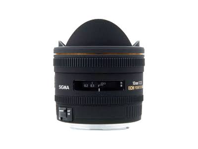  SIGMA Объектив 10 мм f / 2.8 EX DC HSM Fisheye для цифровых зеркальных фотоаппаратов Canon - международная версия (без гарантии)...