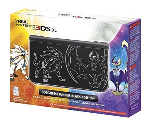 Nintendo Новый 3DS XL Solgaleo Lunala Black Edition