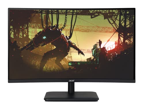  Acer ED270R Sbiipx 27-дюймовый изогнутый игровой монитор Zero Frame Full HD (1920 x 1080) с разрешением 1500R и технологией AMD FreeSync | 165...