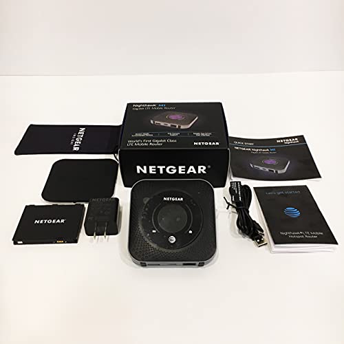 Netgear Мобильный роутер Nighthawk MR1100 4G LTE (разблокированный AT&T GSM) (стальной серый)