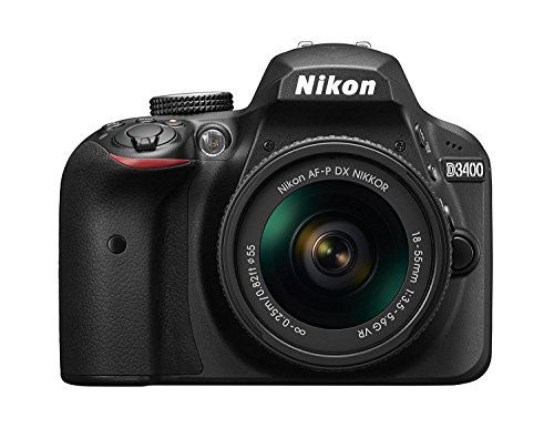 Nikon Цифровая зеркальная камера D3400 с объективом AF-P DX NIKKOR 18-55mm f / 3.5-5.6G VR - черный (после ремонта)