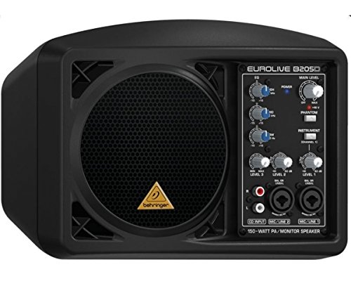 Behringer EUROLIVE B205D Ультракомпактная 150-ваттная акустическая система PA/Monitor