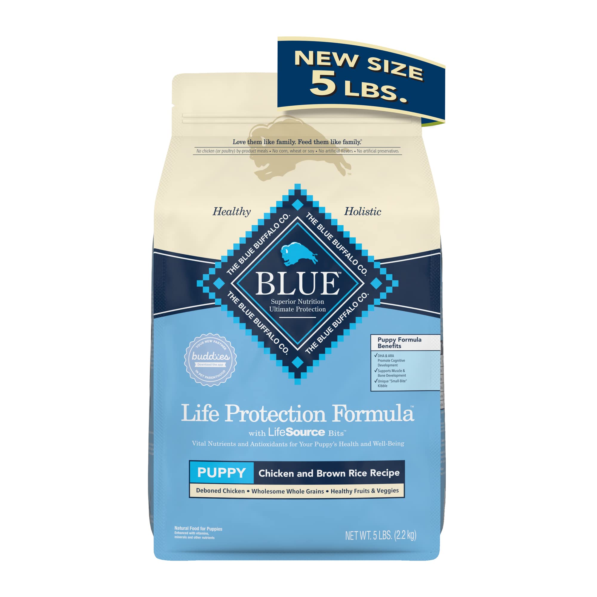 Blue Buffalo Life Protection Formula Натуральный сухой корм для щенков