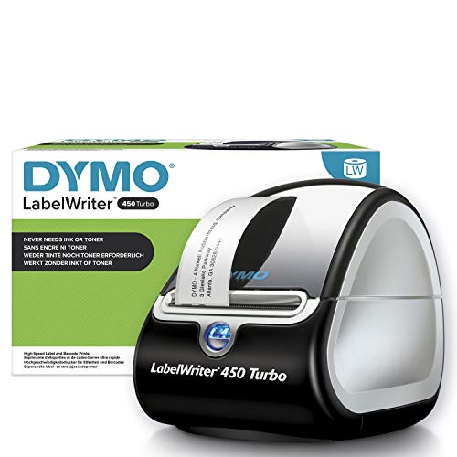 DYMO DYM1752265 - Термопринтер LabelWriter 450 Turbo с прямой термопечатью - Монохромный - Печать этикеток