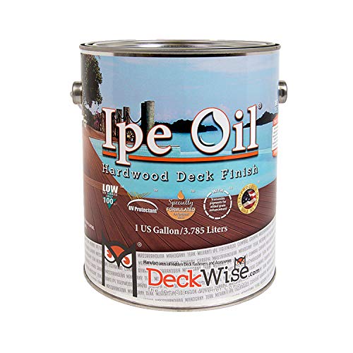 DeckWise Ipe Oil Hardwood Deck Semi-Transparent 100 VOC Natural Finish