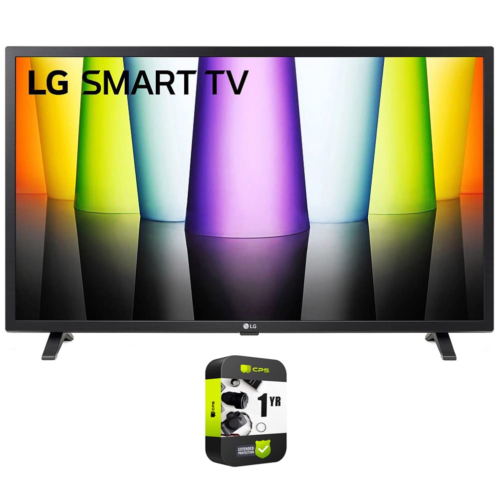 LG 32LQ630BPUA 32-дюймовый HDR Smart LCD HD TV 2022 в комплекте с пакетом расширенной защиты CPS на 1 год