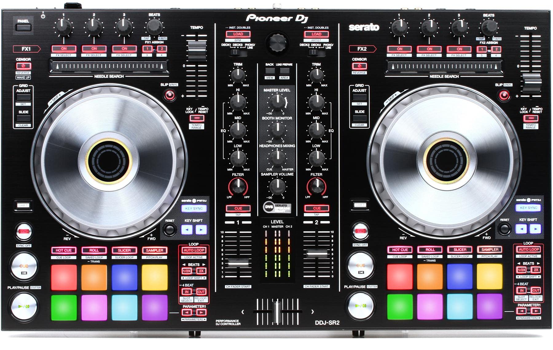 Pioneer DJ DDJ-SR2 4-дековый контроллер Serato DJ Pro