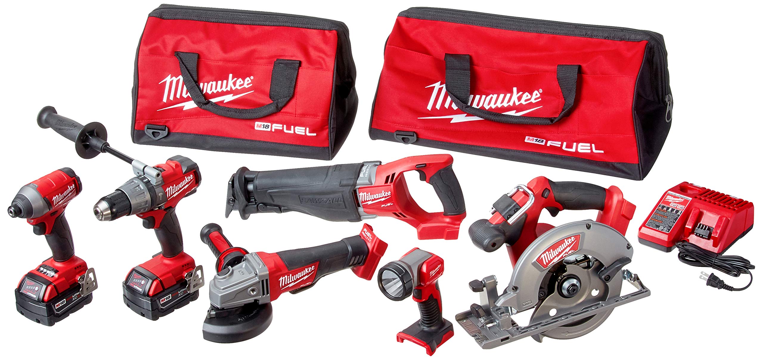 Milwaukee 2896-26 M18 Fuel 18-Volt Lithium-Ion Brushles...