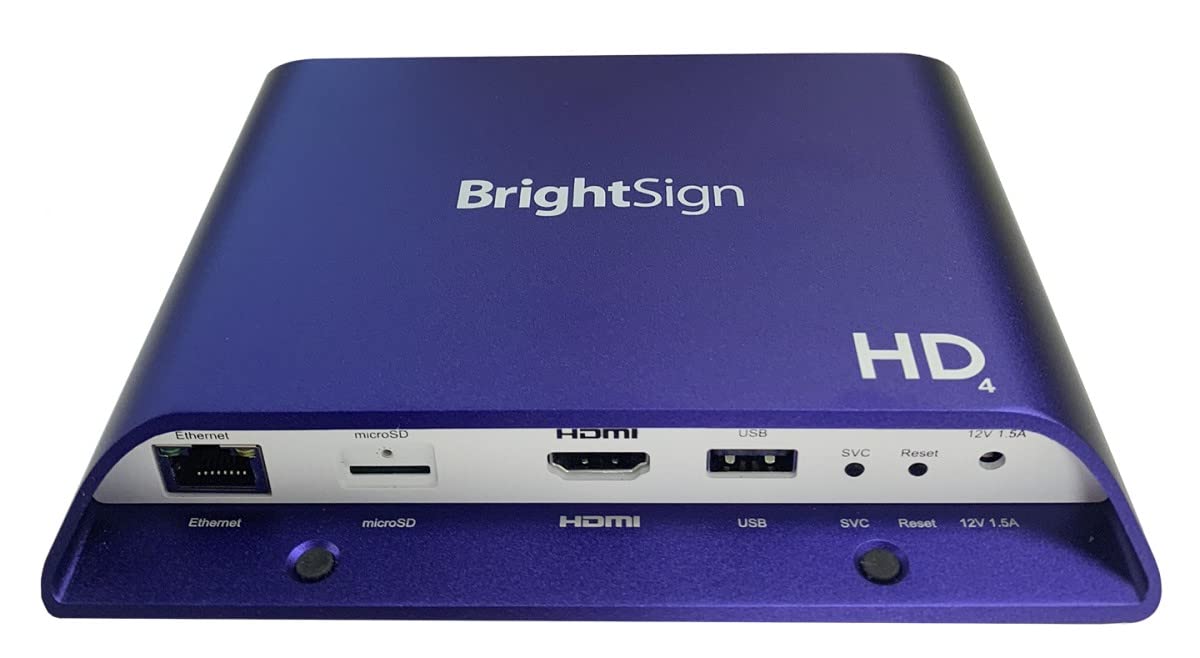 BrightSign HD1024 | Проигрыватель HTML5 с расширенным вводом-выводом Full HD
