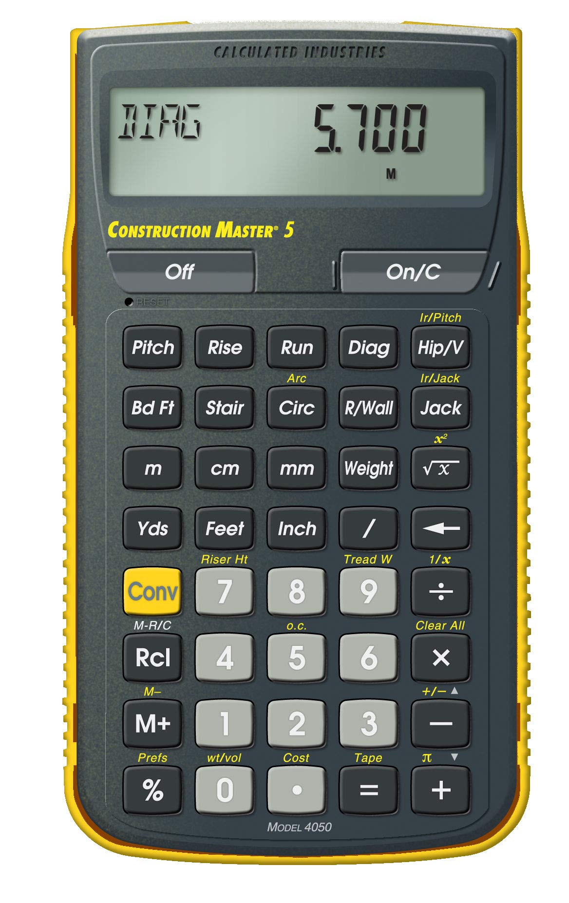 Calculated Industries 4050 Construction Master 5 Строительный калькулятор
