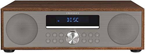 Crosley CR3501A-WA Fleetwood Bluetooth FM-радио с часами и CD-плеер