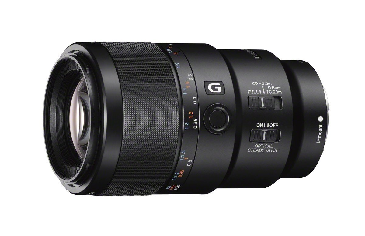 Sony SEL90M28G FE 90mm f / 2.8-22 Macro G OSS Стандартный объектив с постоянным фокусным расстоянием для беззеркальных камер