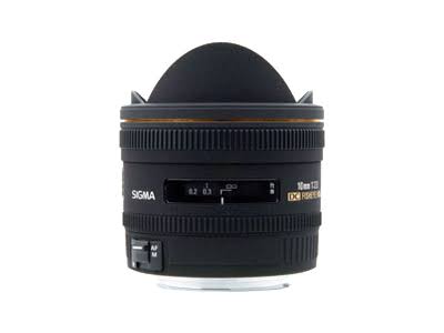 SIGMA Объектив 10 мм f / 2.8 EX DC HSM Fisheye для цифр...