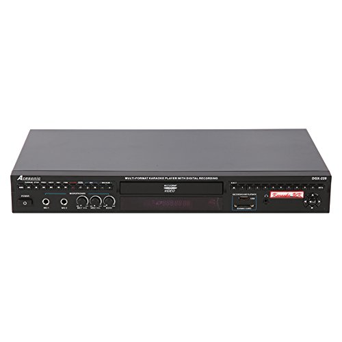 Acesonic Мультиформатный караоке-плеер DGX 220 HDMI с 4-кратным конвертером CDG в MP3G и цифровой записью