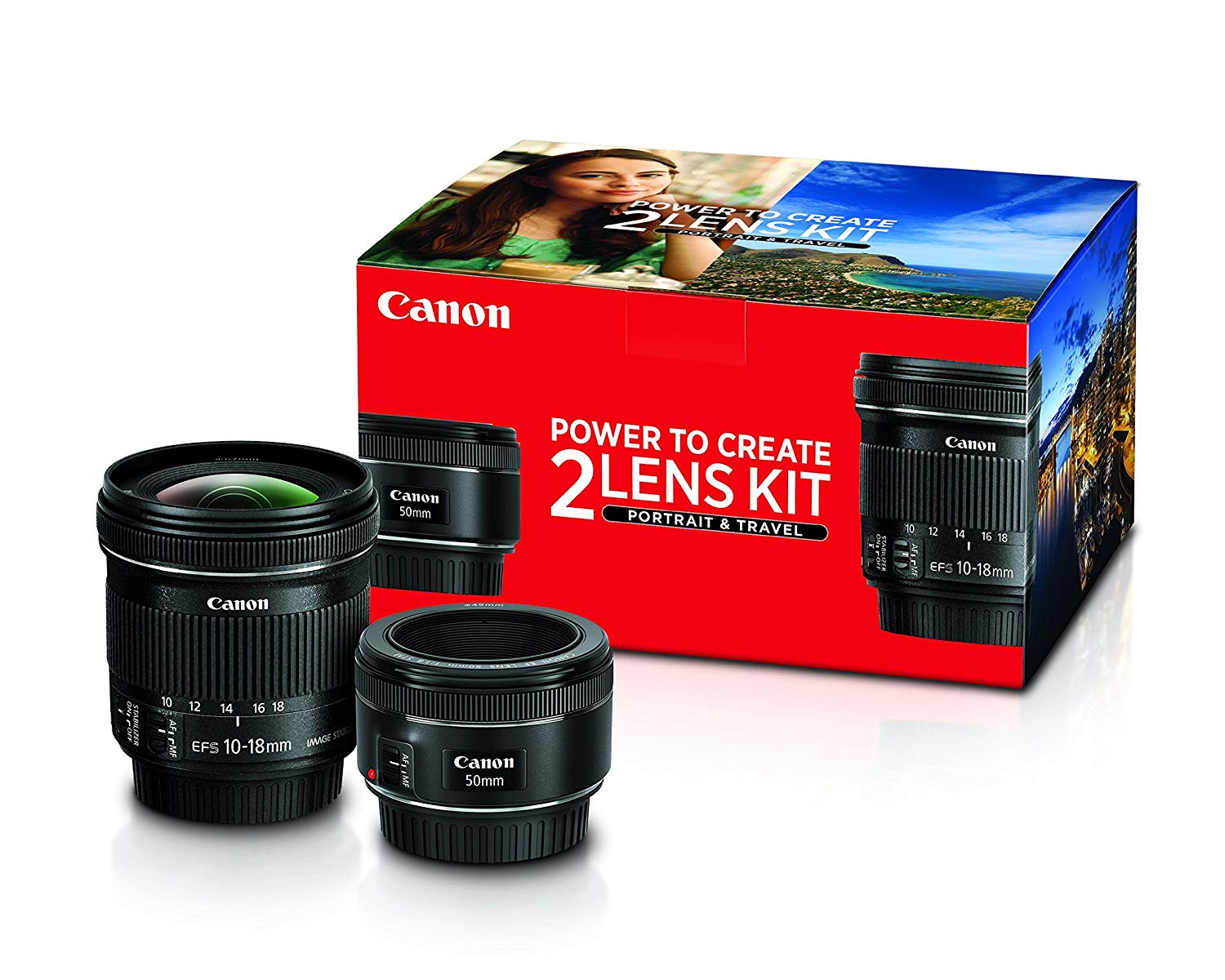 Canon Комплект объектива Portrait & Travel 2...