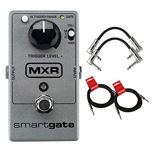 MXR Педаль Noise Gate M-135 Smart Gate с 4 бесплатными кабелями!