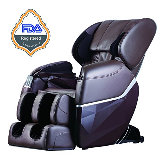 BestMassage Новое электрическое массажное кресло шиацу для всего тела с откидной спинкой Zero Gravity w/Heat