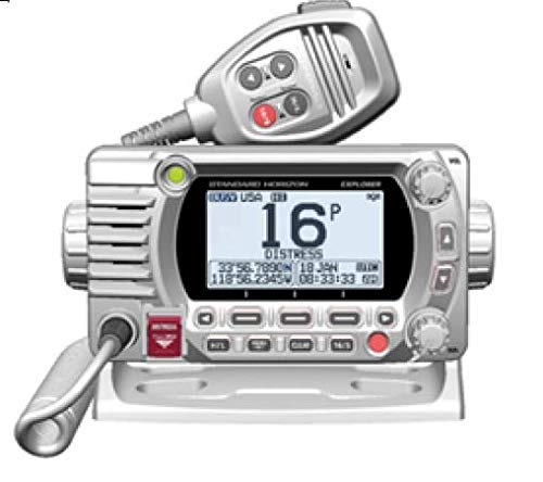 Standard Horizon GX1800GW Белый 25 Вт VHF/GPS/вторая станция серии Explorer