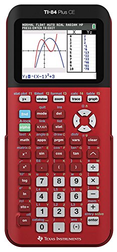 Texas Instruments TI-84 Plus CE Radical Red Графический калькулятор
