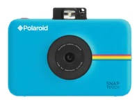 Polaroid Цифровая камера Snap Touch Instant Print с ЖК-дисплеем (синий) с технологией печати Zink Zero Ink