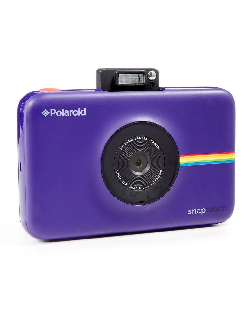 Polaroid Цифровая камера Snap Touch Instant Print с ЖК-дисплеем (фиолетовый) с технологией печати Zink Zero Ink