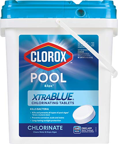 Clorox Pool&Spa XtraBlue 3' Хлорирующие таблетки длительного действия 35 фунтов