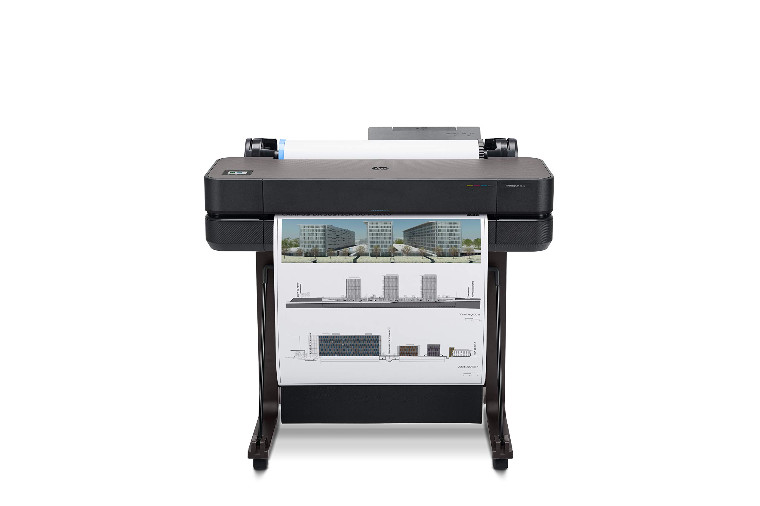 HP DesignJet T630 Large Format Wireless Plotter Color P...