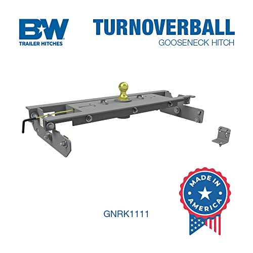 B&W Trailer Hitches Сцепка Turnoverball Gooseneck — GNRK1111 — совместима с грузовиками Ford F250 и F350 2011–2016 гг.