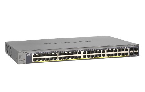 Netgear GS728TP-100NAS 24-портовый смарт-управляемый коммутатор Gigabit Ethernet Pro