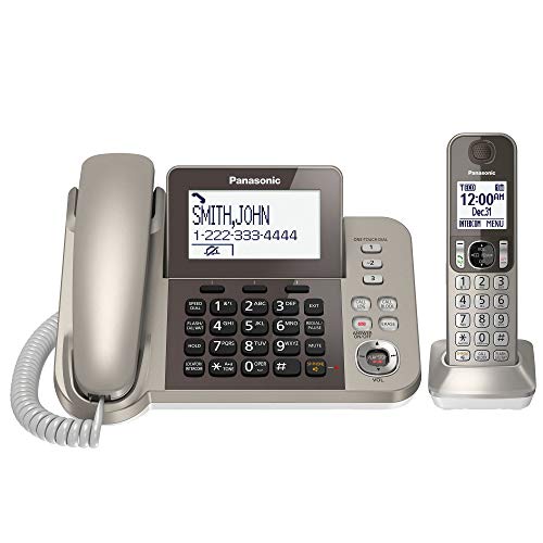 Panasonic Проводной/беспроводной телефон с Link2Cell Bluetooth и автоответчиком