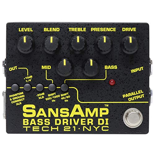 tech21 Педаль эффектов SansAmp Bass Driver DI...