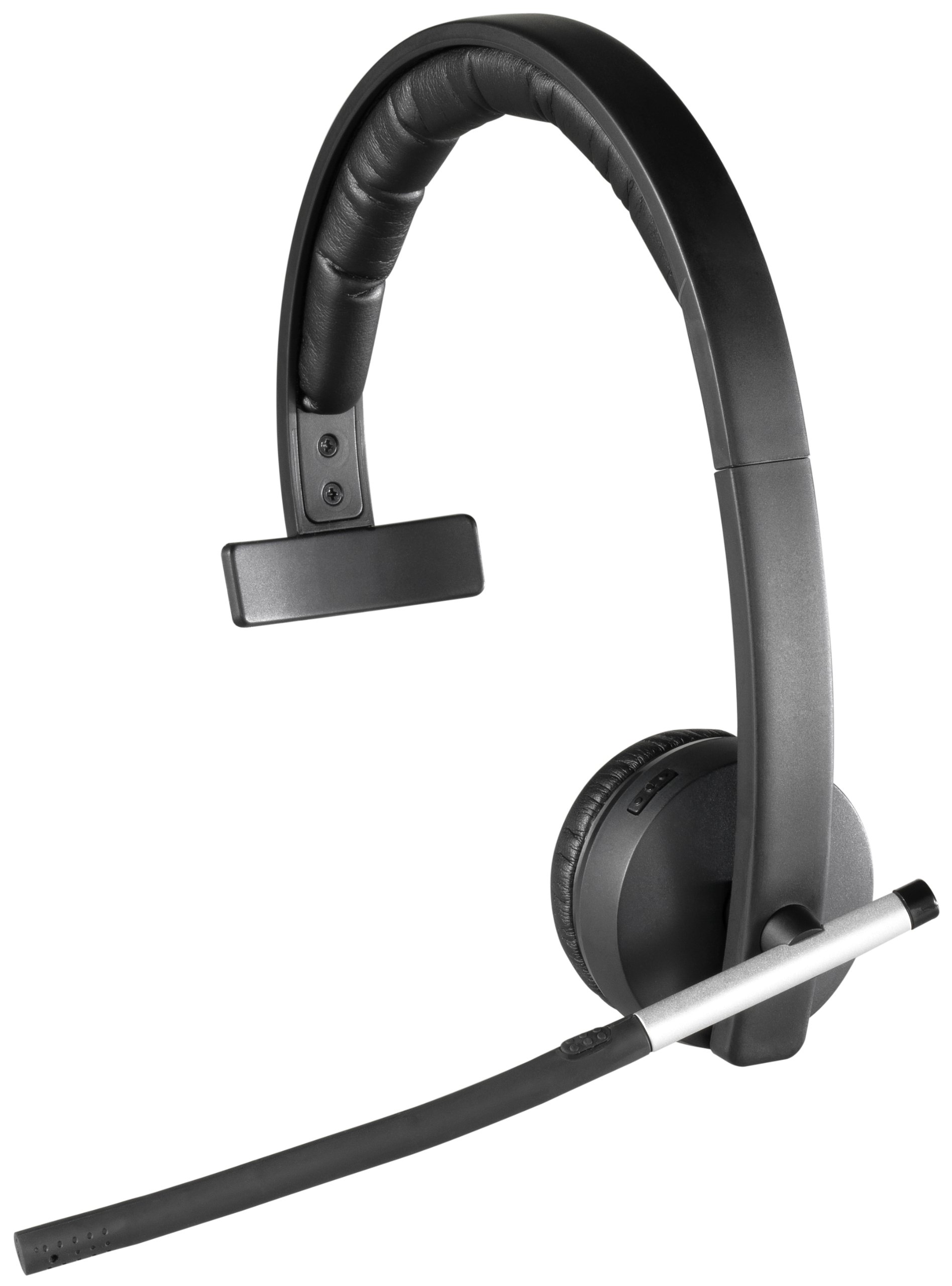 Logitech Беспроводная гарнитура H820e Моногарнитура для бизнеса с одним ухом — черная