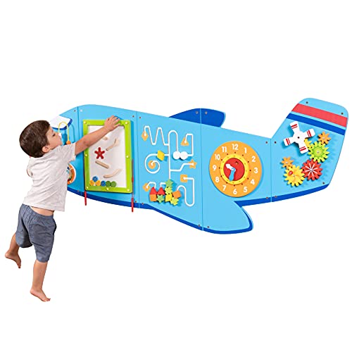  Learning Advantage Настенные панели для занятий в самолете - Детский игровой центр - Настенная игрушка для детей от 18...