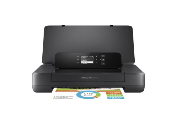 HP Портативный принтер  OfficeJet 200 с беспроводной и мобильной печатью (CZ993A)